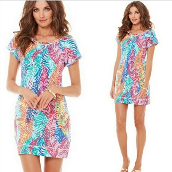 Lilly Pulitzer Sanibel Dress Electric Feel Print - Picture 2 of 8